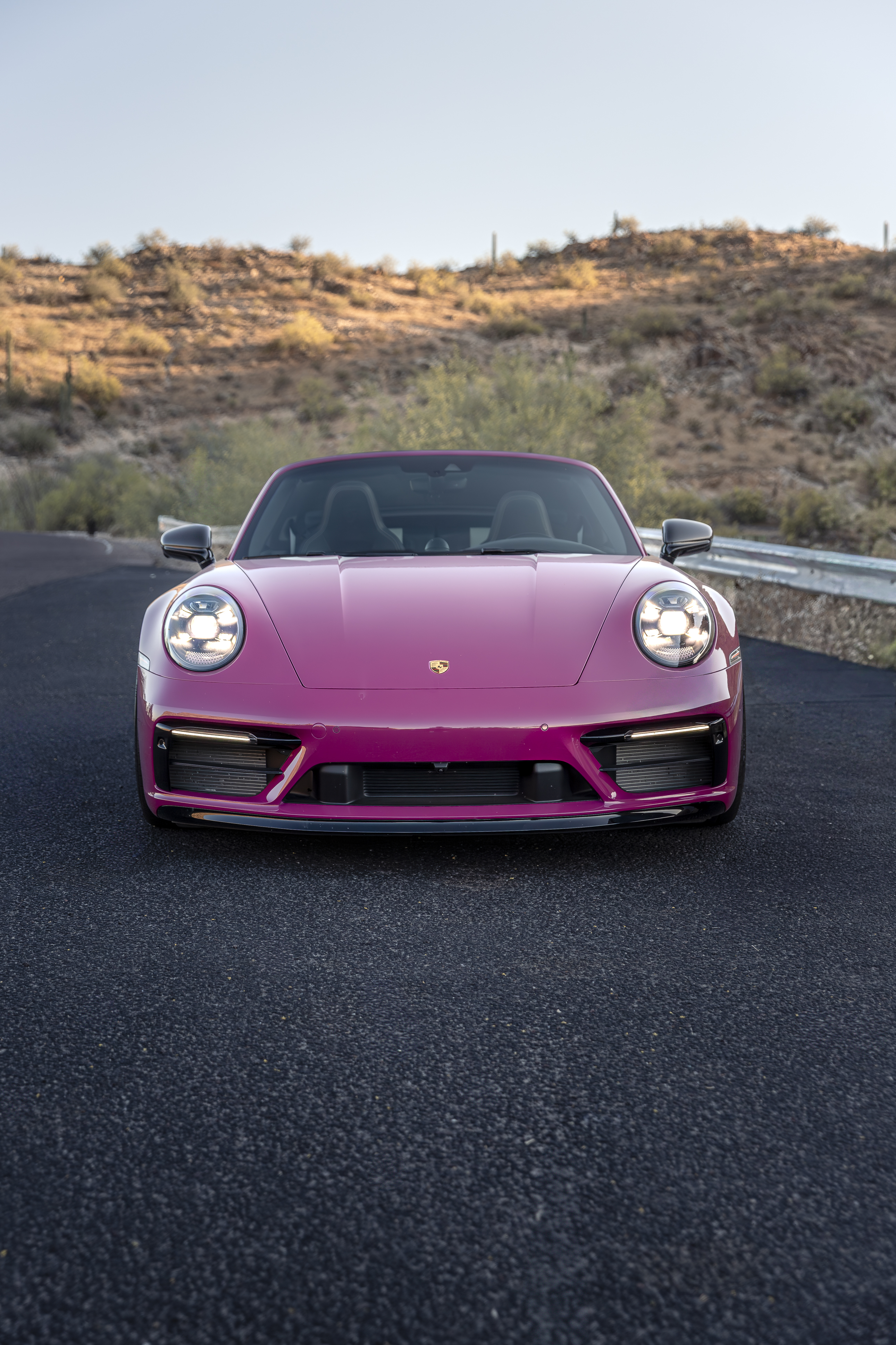 Porsche 911 Targa 4 GTS front face